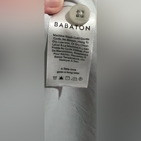 Aritzia Babaton Shady Blue Kahlo Robe Jacket - Picture 9 of 11